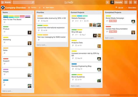 It includes a digital dashboard, where all team members can interact and collaborate with each other on projects. . Download trello
